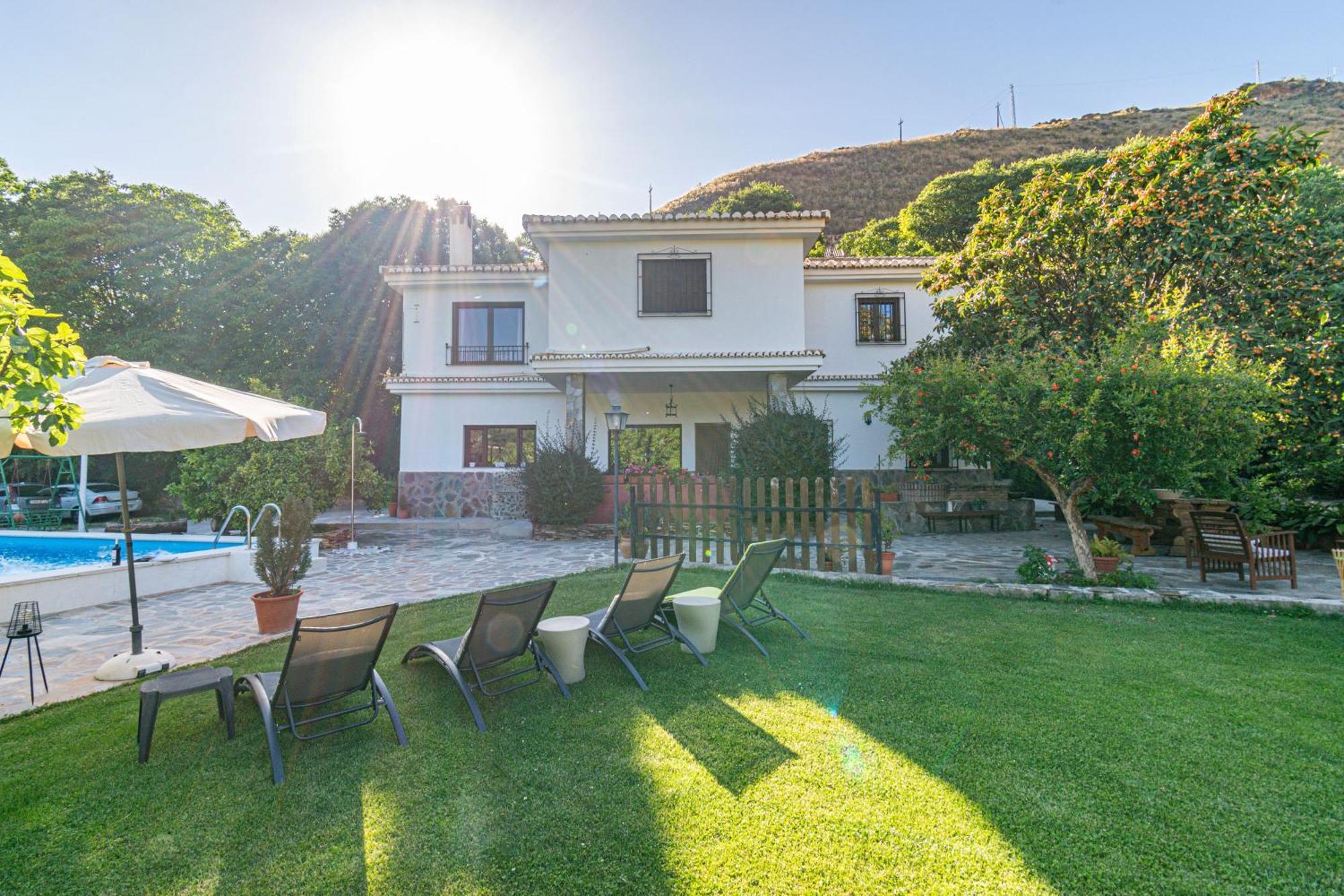 Casa Rural Olivillas Garden-Sierra Nevada Güéjar Sierra Zewnętrze zdjęcie