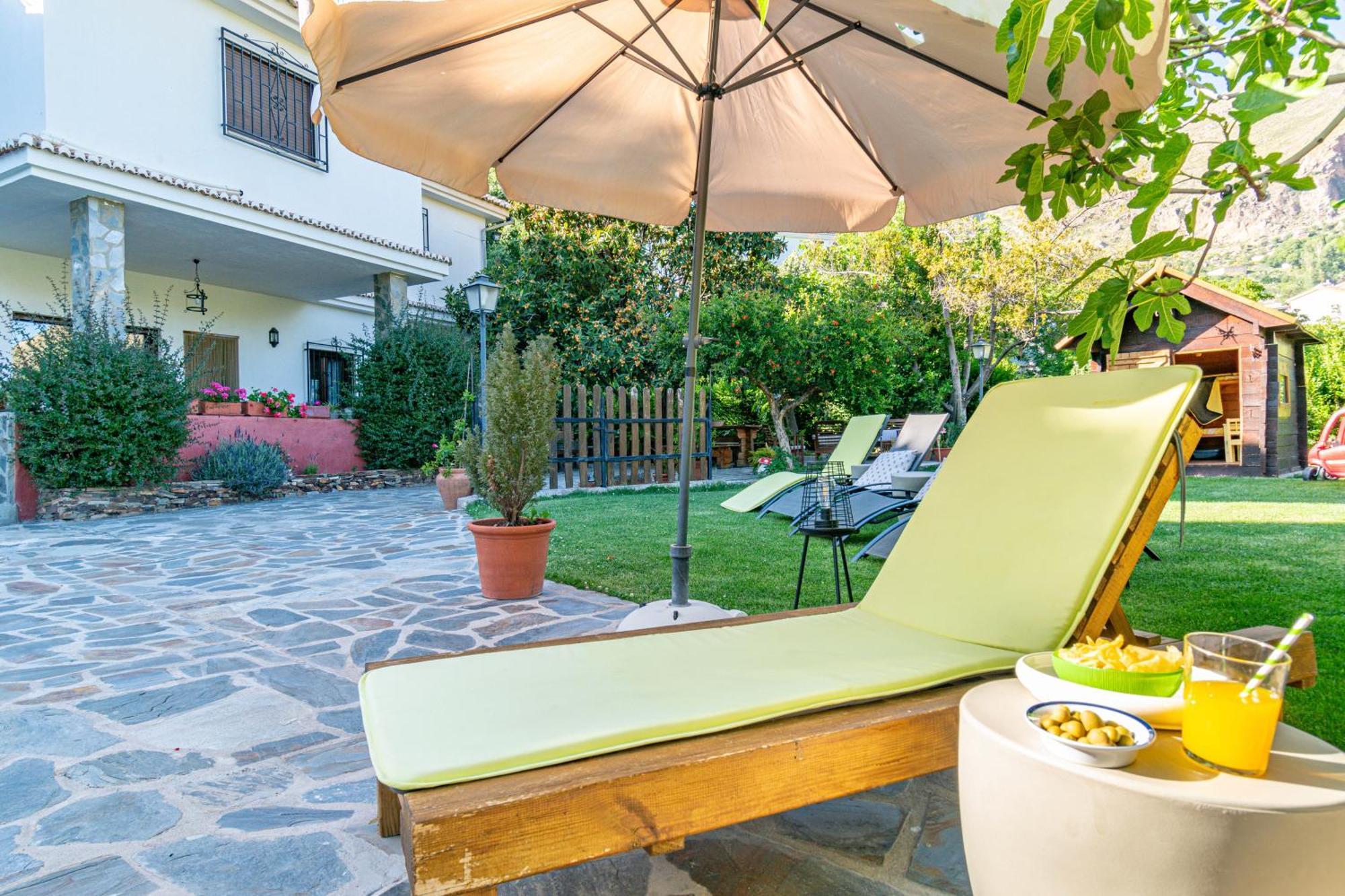 Casa Rural Olivillas Garden-Sierra Nevada Güéjar Sierra Zewnętrze zdjęcie