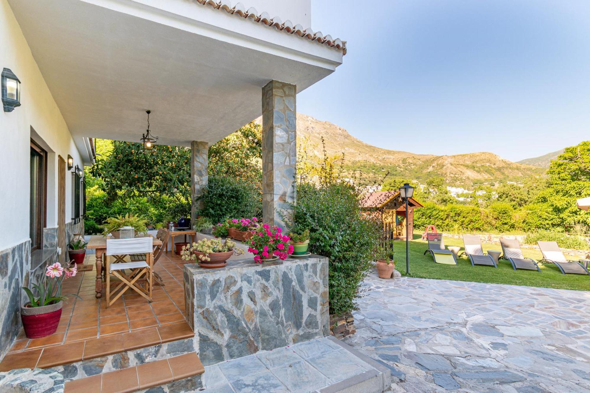 Casa Rural Olivillas Garden-Sierra Nevada Güéjar Sierra Zewnętrze zdjęcie