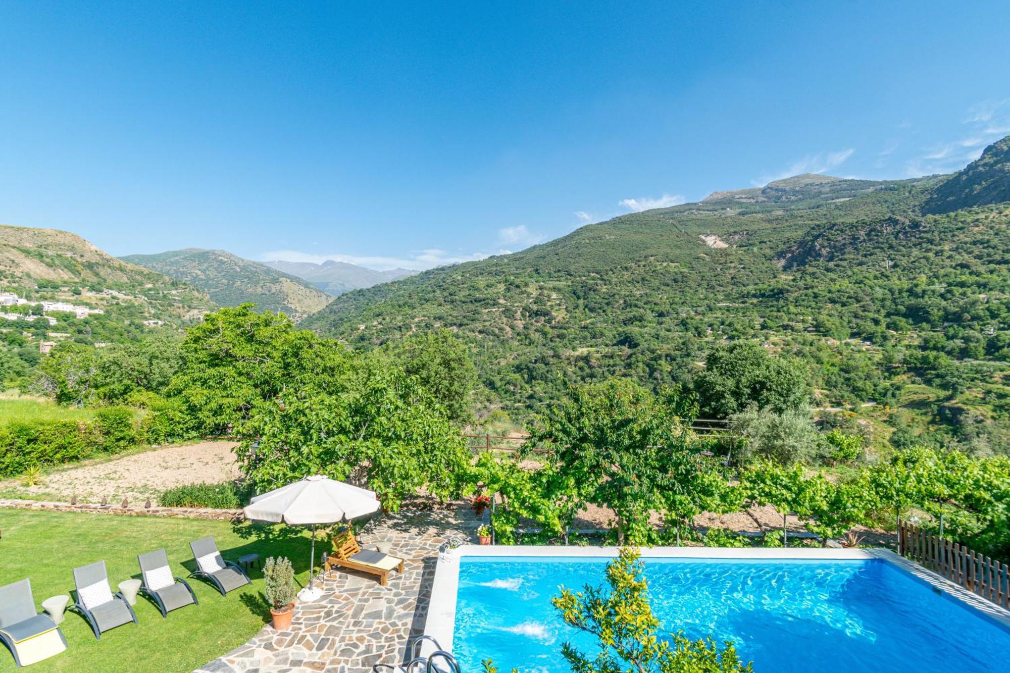 Casa Rural Olivillas Garden-Sierra Nevada Güéjar Sierra Zewnętrze zdjęcie